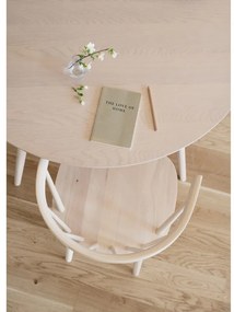 Кръгла маса за хранене с плот от дъб 115x115 cm Yumi - Rowico