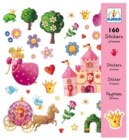 Djeco - Стикери Принцеса Маргарита 160 броя DJ08830
