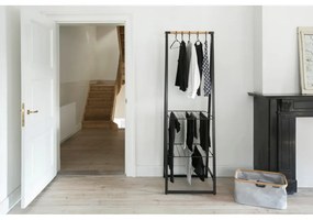 Черна стоманена стойка за дрехи Linn – Brabantia