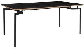 Черна трапезна маса 90x180 cm Alto – Støraa