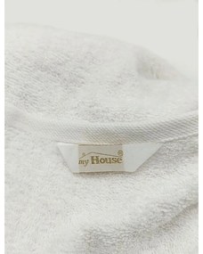 Бяла плажна кърпа 100x180 cm Big - My House