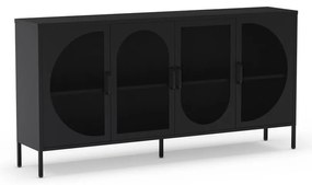 Черен скрин 160x90 cm Tayra – Marckeric