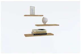 Рафтове в дъбов декор в комплект от 3 Leila - Kalune Design