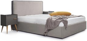 Тапицирано легло Ritz-Gkri Anoixto-110 x 200-Χωρίς μηχανισμό ανύψωσης