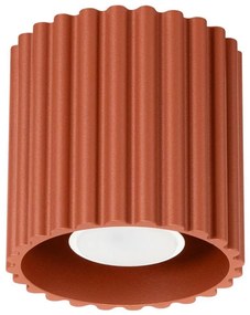 Sollux  SL.1799 - Точково осветително тяло AURA 1xGU10/10W/230V 10 cm оранжево