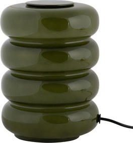 Стъклена LED настолна лампа в цвят каки (височина 16,5 cm) Aro – Leitmotiv