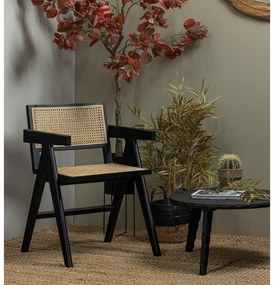 Стол за хранене от черно борово дърво Gunn - WOOOD