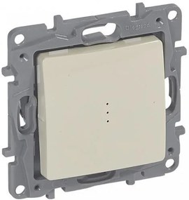 Legrand Двуполюсен ключ с LED индикация цвят крем Niloe - 664618