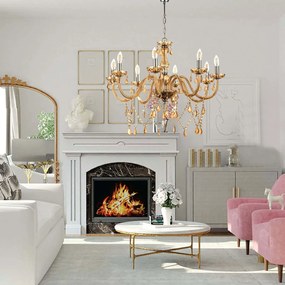 Плафон InLight 5314-6 Полилей-Honey