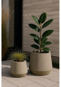 Комплект от две бетонни саксии - Bonami Selection