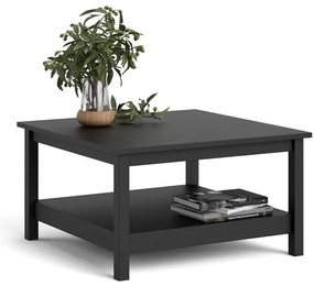 Черна маса за кафе 81x81 cm Madrid - Tvilum