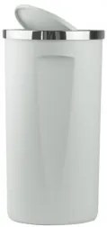 Primanova - Кош за баня 35л ф30x56см LENOX бял (M-E76-01)