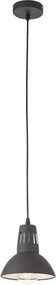 Redo 01-1279 - Пендел на кабел PEEP 1xE27/42W/230V Ø 16,5 см черен