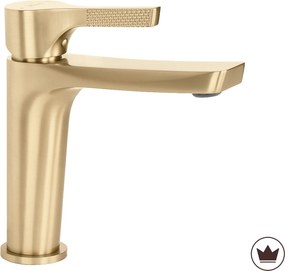 Смесител за мивка PREMIUM Rea Maxim Brush Gold Low