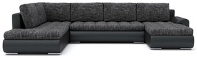 Разтегателен диван в П-образна форма TONIO II, 300x75x200, lawa 17/soft 11, лява