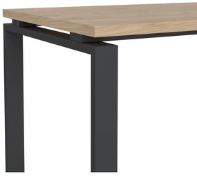 Работна маса с дъбов плот 60x150 cm Sign - Tvilum