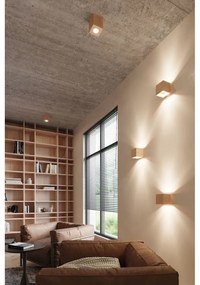 Дървена стенна лампа Geo - Sollux