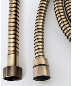 Месингов душ маркуч бронзов Powerflex – Sapho