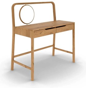 Тоалетка от масивен дъб 57x110 cm Twig – The Beds