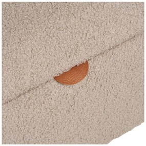 Бежова пейка от прежда с примки от букле Harlow – House Nordic