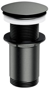 OMNIRES A716GR - CLICK-CLACK сифон за мивка, пр. 6,6 см, графит мат