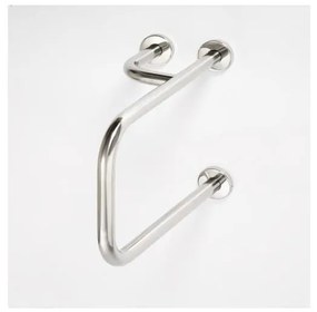 Дръжка 23,5x38 см неръждаема стомана/сребриста