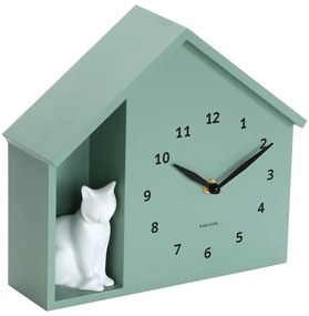 Стенен часовник Sitting Cat – Karlsson