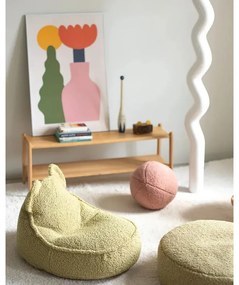 Розова детска възглавница за диван от букле Ball – Wigiwama