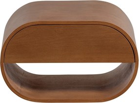 На няколко нива стенен рафт в естествен цвят 39 cm Momo – WOOOD