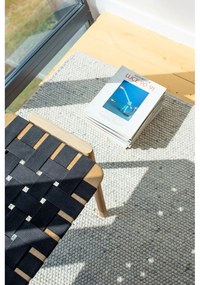 Пейка в черен/естествен цвят Klupa - Gazzda