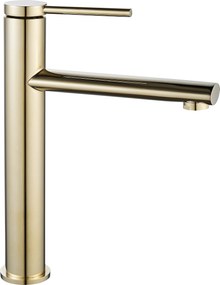 Смесител за мивка REA OVAL GOLD high