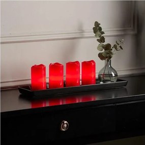 Eglo 410076 - Комплект от 4 LED коледни украси ADVENT LED/0,18W/2xCR2032 + с дистанционно управление