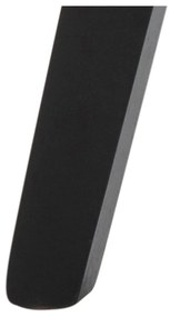 Трапезен стол в дъбов декор в черно и натурално Roxby - Actona