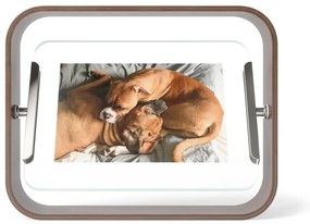 Тъмнокафява дървена стояща рамка 19x24 cm Bellwood - Umbra