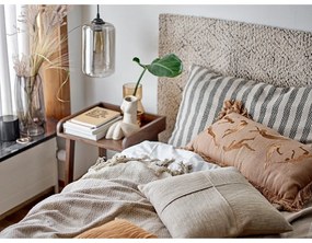 Кремава пътека със смес от памук 75x245 cm Saxo – Bloomingville