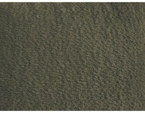 Сгъваем/с място за съхранение ъглов диван от прежда с примки от букле в цвят каки (ляв ъгъл) Roxelane – Bobochic Paris