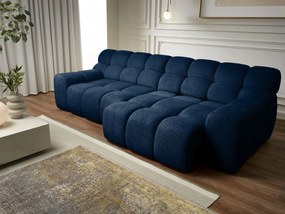 Диван Шенил триместен-Тъмно Син