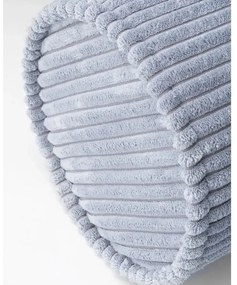 Синя детска възглавница за диван от рипсено кадифе Roll – Wigiwama