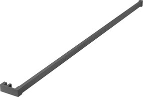 Mexen релсa за кърпи за душ стена, gun metal - 800-06-95