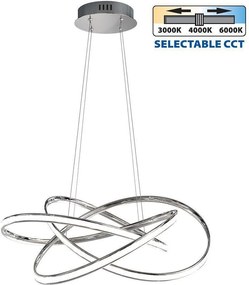 Полилей MAREA LED, хром, 60W, 3000-4000-6000K