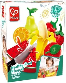 Hape - Дървен комплект - Плодове H3171