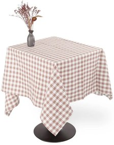 Памучна покривка за маса 150x150 cm Gingham – Tiseco Home Studio