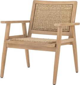 Градински стол от масивно дърво в естествен цвят Sorrento – Bloomingville