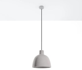 Светлосива висяща лампа ø 28 cm Filippo - Nice Lamps