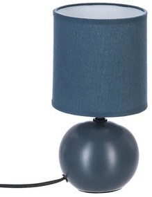 Нощна лампа atmosphera Timeo, 25 cm, Керамика - Тъмносин