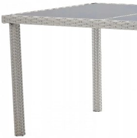 Комплект градински мебели в сив цвят GARDENLINE