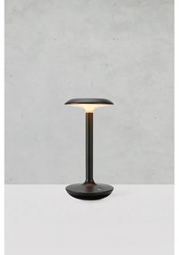 Черна LED настолна лампа (височина 20 cm) Petit – Markslöjd