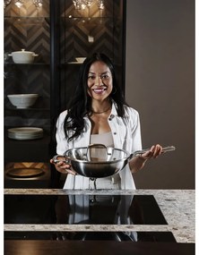 Уок тиган с капак от неръждаема стомана ø 30 cm Chili Ta – FABINI