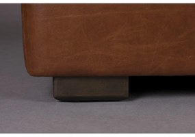 Кафяв кожен диван 214 cm Douglas – Dutchbone