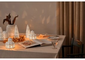 Бял керамичен коледен свещник Lighthouse, ø 9 cm Urbania Lighthouse High Tower - Kähler Design